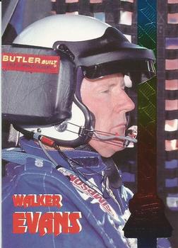1995 Finish Line Super Series - Rainbow Foil #23 Walker Evans Front