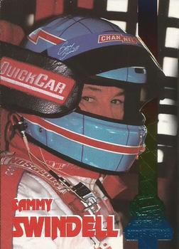 1995 Finish Line Super Series - Rainbow Foil #24 Sammy Swindell Front