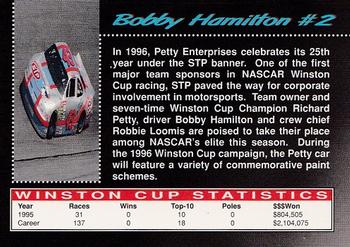 1996 Traks Review & Preview #2 Bobby Hamilton Back