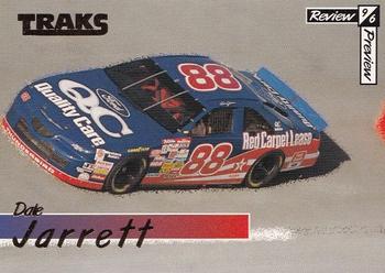 1996 Traks Review & Preview #6 Dale Jarrett Front
