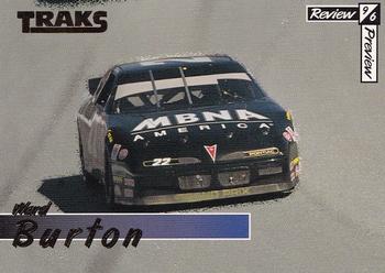 1996 Traks Review & Preview #9 Ward Burton Front