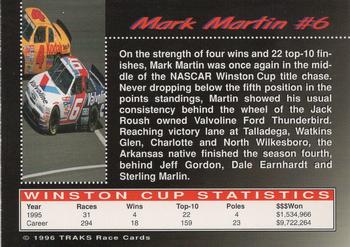 1996 Traks Review & Preview #6 Mark Martin's Car Back