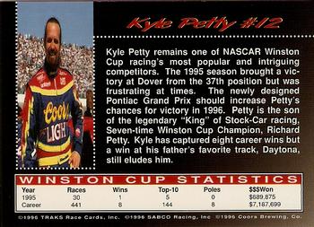 1996 Traks Review & Preview - First Run #12 Kyle Petty Back