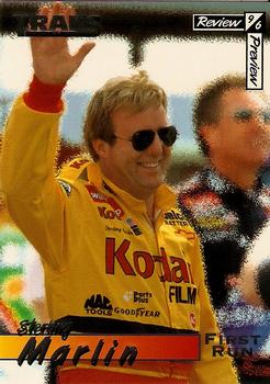 1996 Traks Review & Preview - First Run #32 Sterling Marlin Front