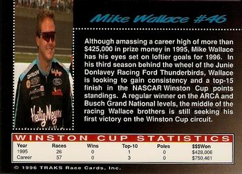 1996 Traks Review & Preview - First Run #46 Mike Wallace Back