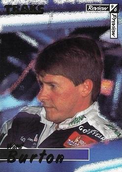 1996 Traks Review & Preview - Magneti-Cards #NNO Ward Burton Front