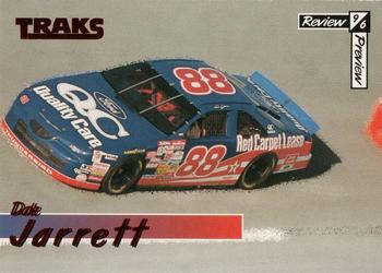 1996 Traks Review & Preview - Red #6 Dale Jarrett Front