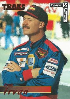 1996 Traks Review & Preview - Red #19 Ernie Irvan Front