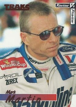 1996 Traks Review & Preview - Red #36 Mark Martin Front