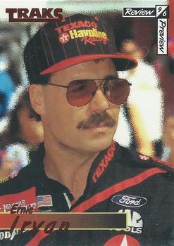 1996 Traks Review & Preview - Red #44 Ernie Irvan Front