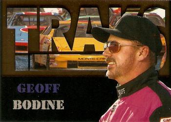 1996 Traks Review & Preview - Triple-Chase Gold #TC 9 Geoff Bodine Front