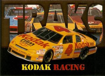 1996 Traks Review & Preview - Triple-Chase Gold #TC 15 Kodak Racing Front