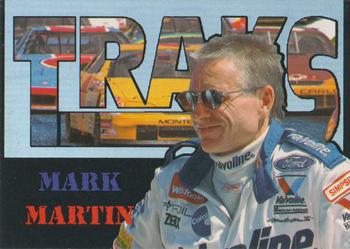 1996 Traks Review & Preview - Triple-Chase Holofoil #TC 3 Mark Martin Front