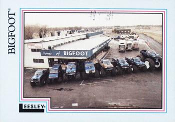 1988 Leesley Bigfoot #096 Bigfoot Headquarters Front
