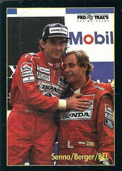 1991 ProTrac's Formula One #172 Ayrton Senna / Gerhard Berger Front