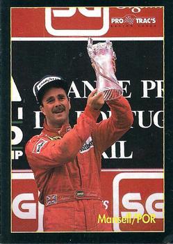1991 ProTrac's Formula One #180 Nigel Mansell Front