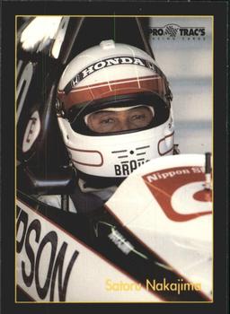 1991 ProTrac's Formula One #5 Satoru Nakajima Front