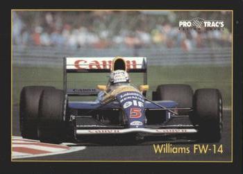 1991 ProTrac's Formula One #10 Williams FW-14 Front