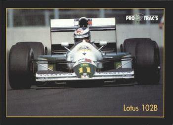 1991 ProTrac's Formula One #27 Lotus 102B Front