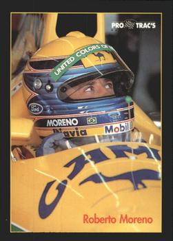 1991 ProTrac's Formula One #45 Roberto Moreno Front