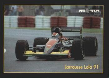 1991 ProTrac's Formula One #68 Larrousse Lola 91 Front