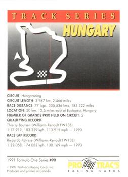 1991 ProTrac's Formula One #90 Hungary Back