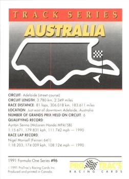 1991 ProTrac's Formula One #96 Australia Back