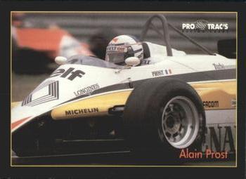 1991 ProTrac's Formula One #110 Alain Prost Front
