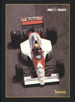 1991 ProTrac's Formula One #147 Ayrton Senna Front