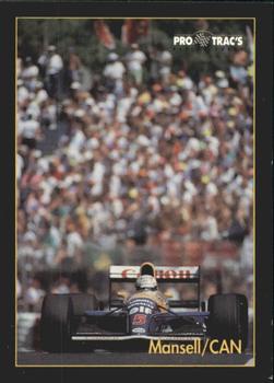1991 ProTrac's Formula One #158 Nigel Mansell Front