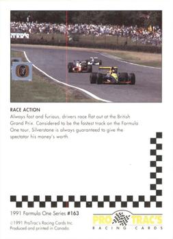 1991 ProTrac's Formula One #163 Great Britain Back