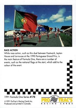 1991 ProTrac's Formula One #178 Race Grid Portugal Back