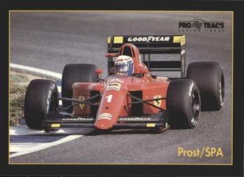 1991 ProTrac's Formula One #182 Alain Prost Front