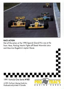 1991 ProTrac's Formula One #183 Spain Back