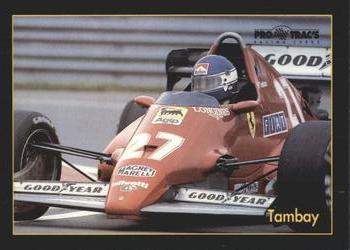 1991 ProTrac's Formula One #194 Patrick Tambay Front