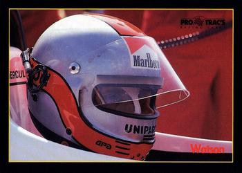 1991 ProTrac's Formula One #195 John Watson Front