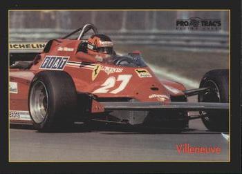 1991 ProTrac's Formula One #196 Gilles Villeneuve Front