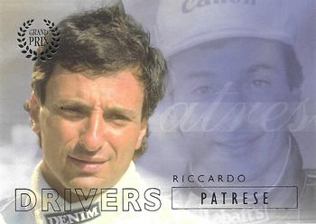 2005 Futera Grand Prix #36 Riccardo Patrese Front