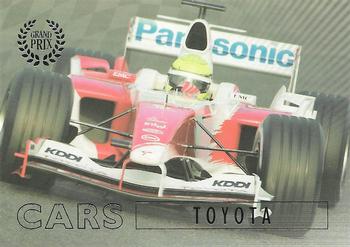 2005 Futera Grand Prix #50 Toyota Front
