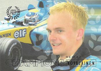 2005 Futera Grand Prix #52 Heikki Kovalainen Front