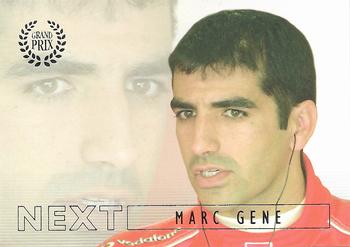 2005 Futera Grand Prix #59 Marc Gene Front