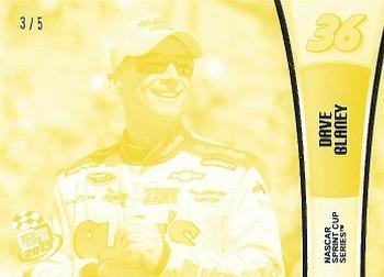 2013 Press Pass - Color Proof Yellow #5 Dave Blaney Front