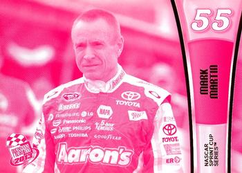 2013 Press Pass - Color Proof Magenta #28 Mark Martin Front