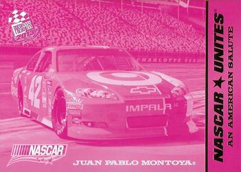2013 Press Pass - Color Proof Magenta #78 Juan Pablo Montoya's car Front
