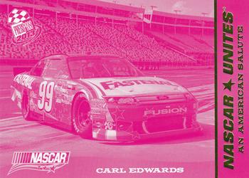 2013 Press Pass - Color Proof Magenta #79 Carl Edwards' car Front