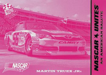 2013 Press Pass - Color Proof Magenta #83 Martin Truex Jr.'s car Front