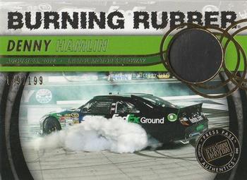 2013 Press Pass - Burning Rubber Gold #BR-DH2 Denny Hamlin Front
