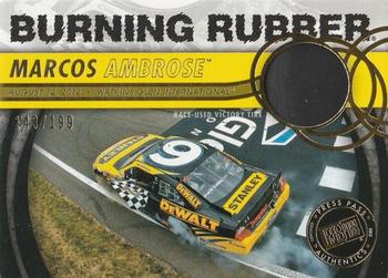 2013 Press Pass - Burning Rubber Gold #BR-MA Marcos Ambrose Front