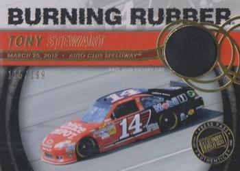 2013 Press Pass - Burning Rubber Gold #BR-TS2 Tony Stewart Front
