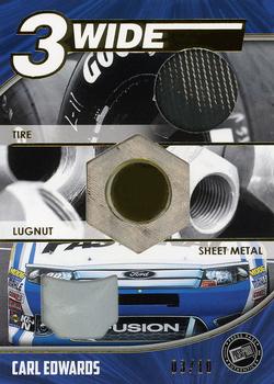 2013 Press Pass - Three-Wide #TW-CE Carl Edwards Front